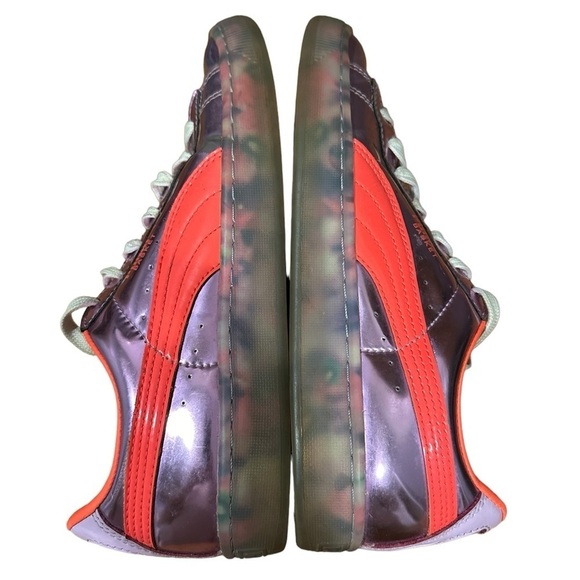 Puma x Sophia Webster Basket Metallic Sneakers Candy Princess Size 7.5 - Picture 6 of 9